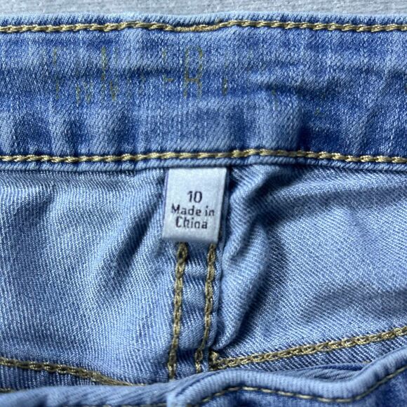 Jennifer Lopez Jeans Women 10 Skinny Mid Rise Light Wash Stretch Denim - Picture 4 of 8